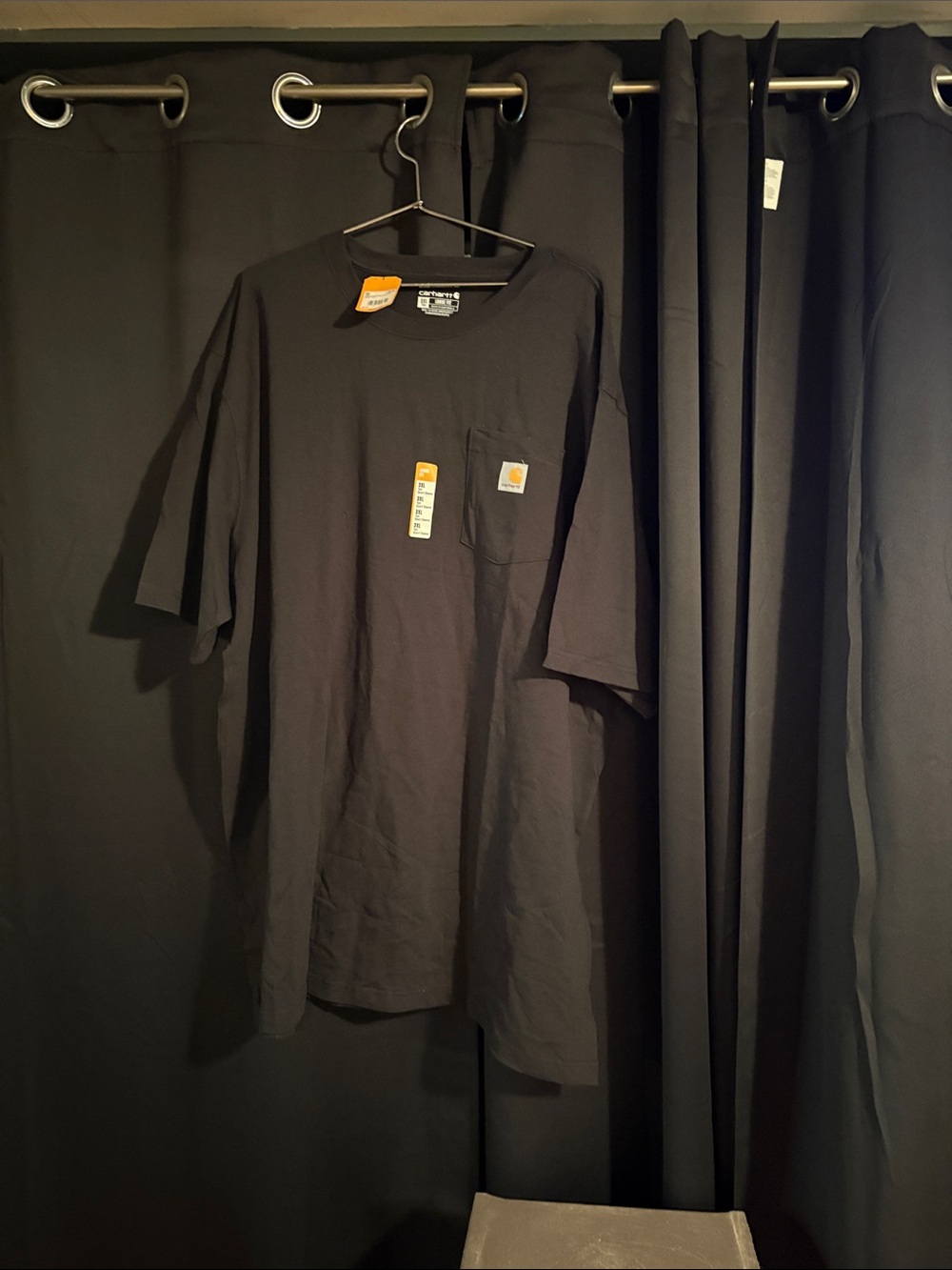 Carhartt Men’s Black Short-Sleeve Pocket Tee